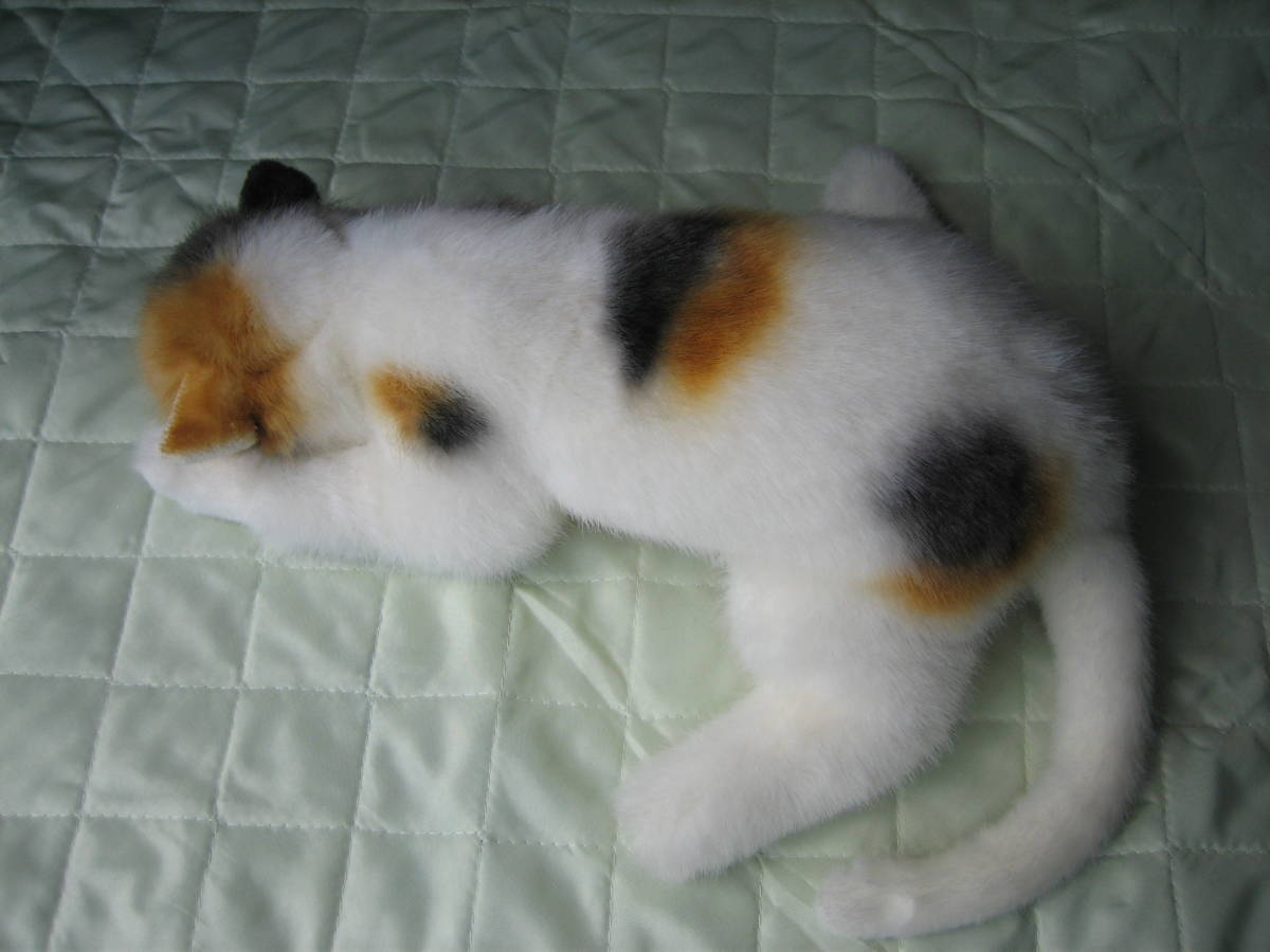 三毛猫 三 パーフェクトペット : 0 リアルな猫のぬいぐるみ 猫