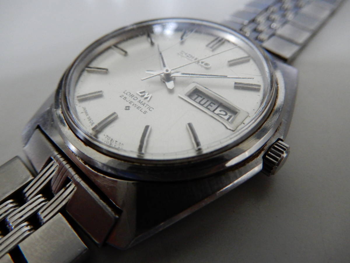 ★☆SEIKO LM LORD MATIC 5606-7000 自動巻き☆★