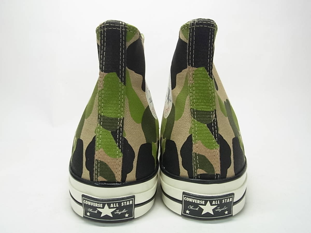 新品 CONVERSE Chuck Taylor All Star 70s Hi コンバース チャックテイラー オールスター CT70　163407C カモフラージュ 10.5 29㎝海外限定