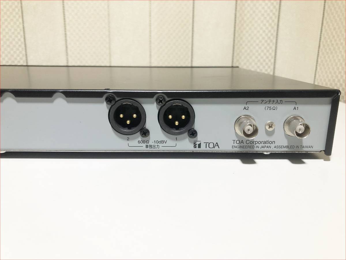 TOA WT-1822 正常動作品 美品 取説付 2波搭載 800MHz帯