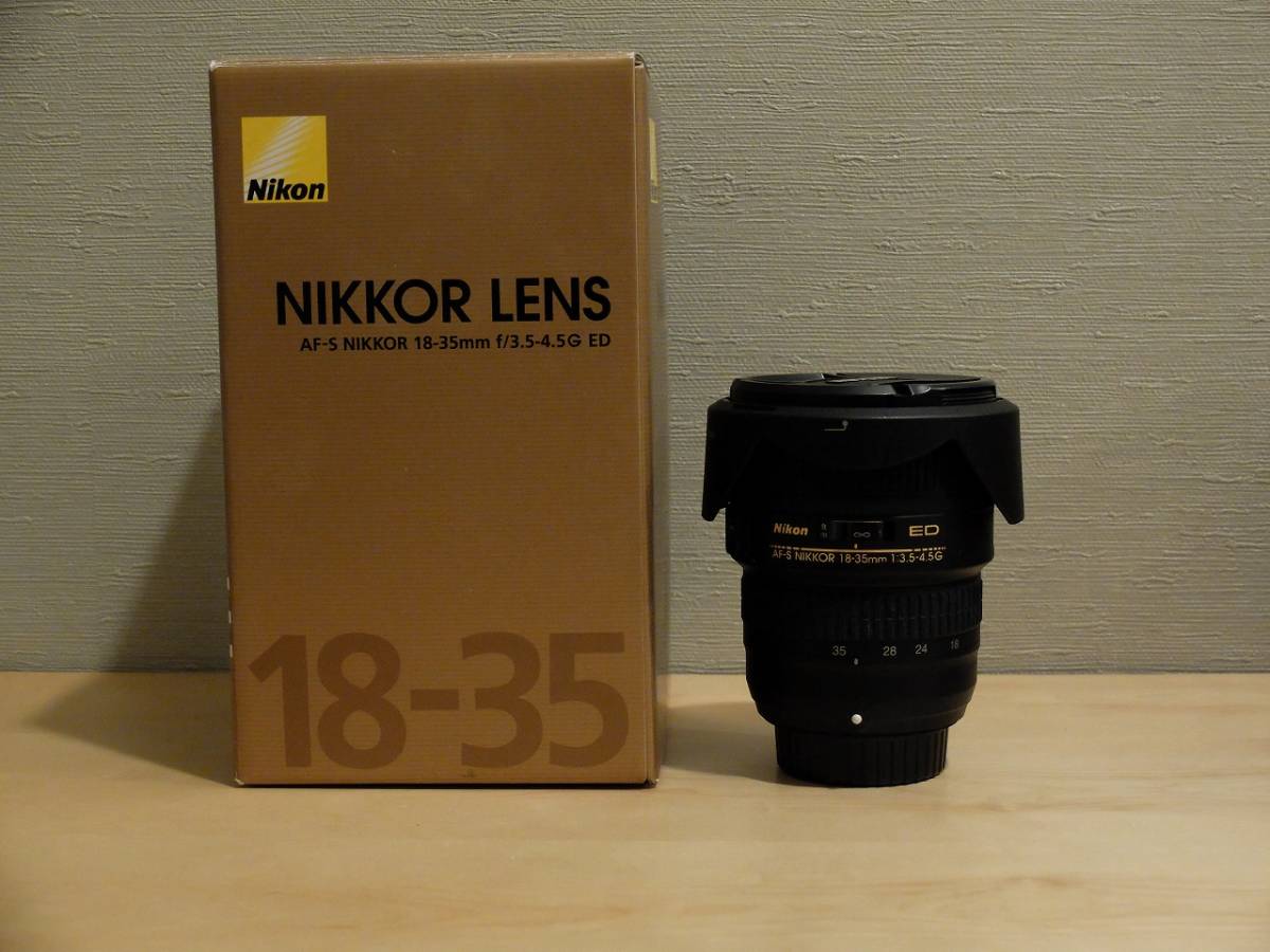 18-35mm AF-S ED NIKKOR Nikon f⁄3.5-4.5G | Lens ニコン IF
