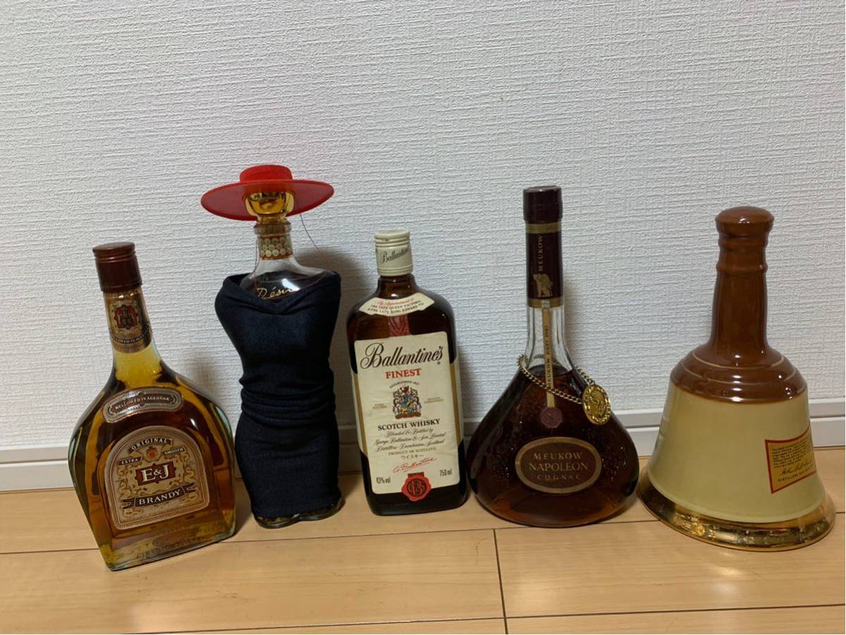 大人気，正規品 古酒 ブランデー ウィスキー ５本セット(その他)｜売買されたオークション情報、yahooの商品情報をアーカイブ公開 - オークファン その他