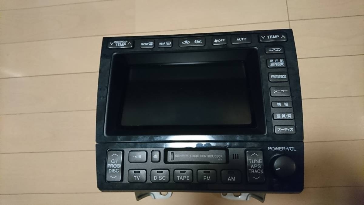 純正 アリスト 0 JZS160 JZS161 マルチナビモニター ナビモニター