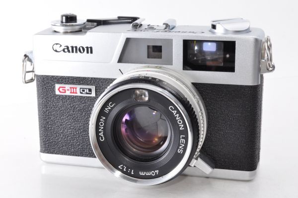 QL17 Canon Canonet CANONET キャノン G-III 40mm ☆訳あり実用品