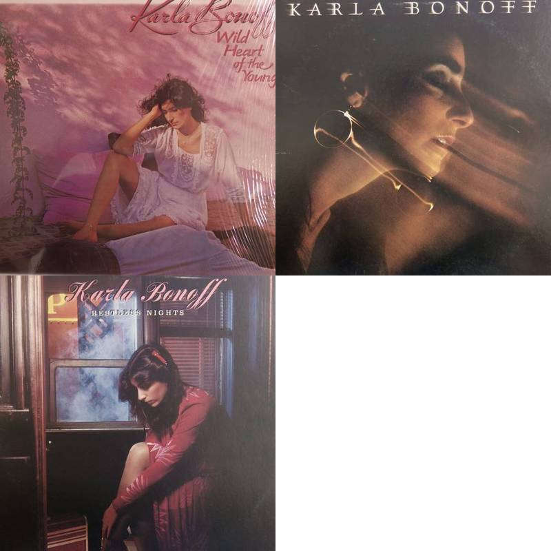 18000781;【国内＋輸入盤】カーラ・ボノフ KARLA BONOFF 3枚セット