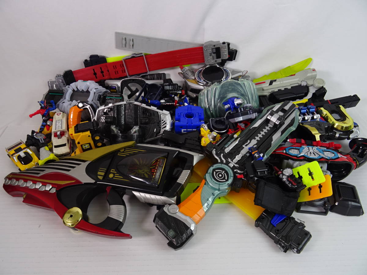 仮面ライダー　スーパー戦隊　玩具　ジャンク品　まとめ売り 仮面ライダー スーパー戦隊 ジャンク - まとめ売り ウルトラマン