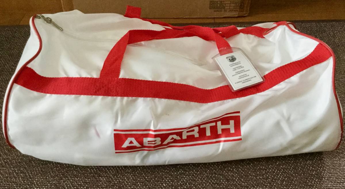 【限定SALE，大人気】 ABARTH アバルト 695 トリビュート TRIBUTO フェラーリに付属していた純正ボディカバー 未開出 タグ付き(フィアット)｜売買されたオークション情報、yahooの商品情報をアーカイブ公開 - オークフ フィアット