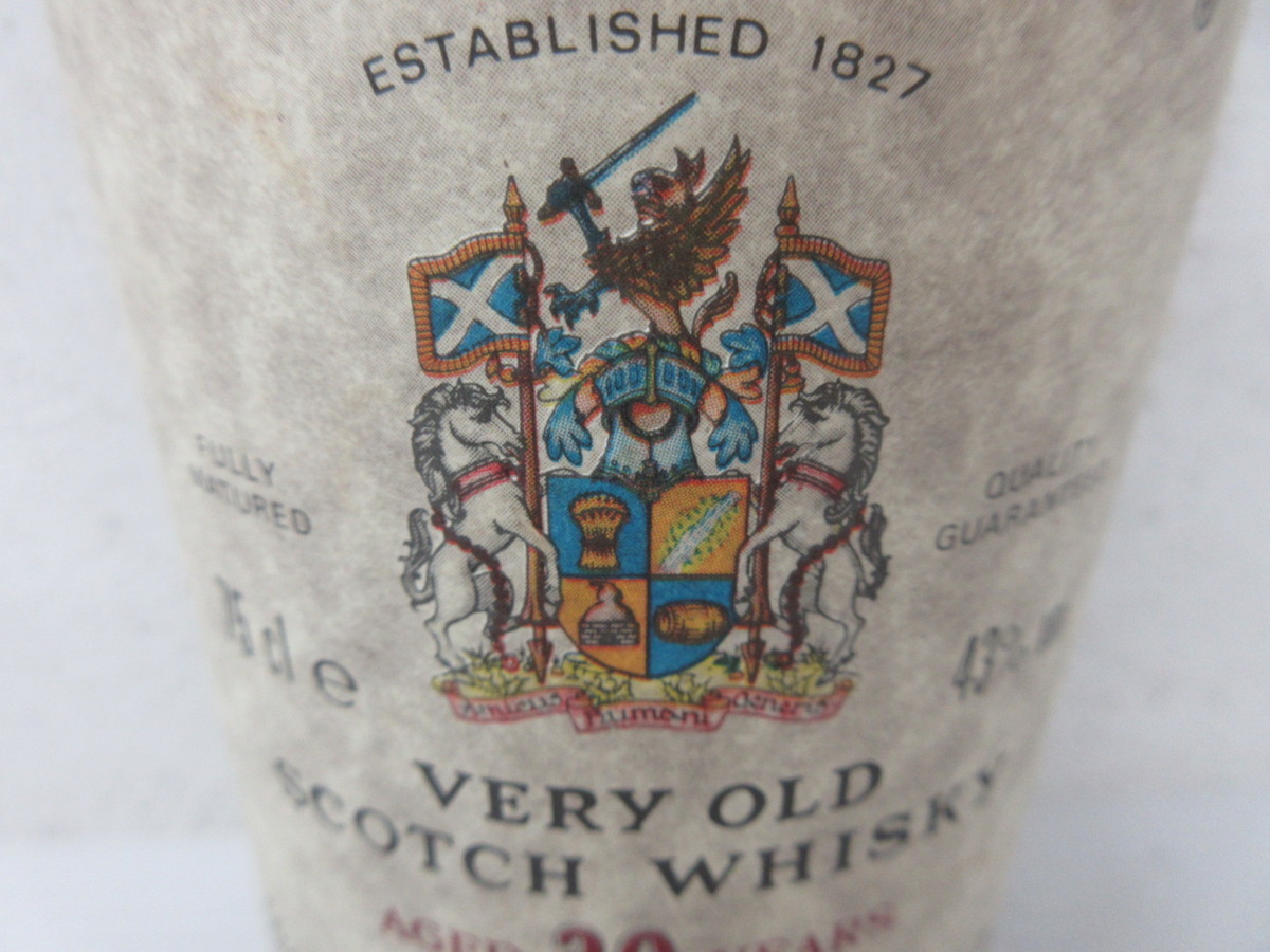 古酒 バランタイン30年 Ballantine's VERY OLD SCOTCH WHISKY 750ml 43