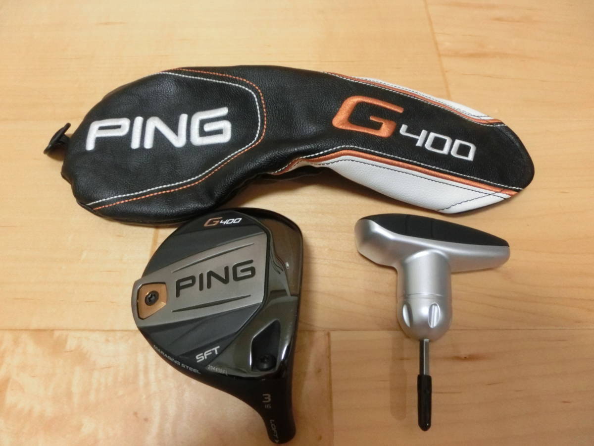 PING ピン G400 フェアウエイウッド SFT 3W 16°ヘッドのみ 日本仕様 SF