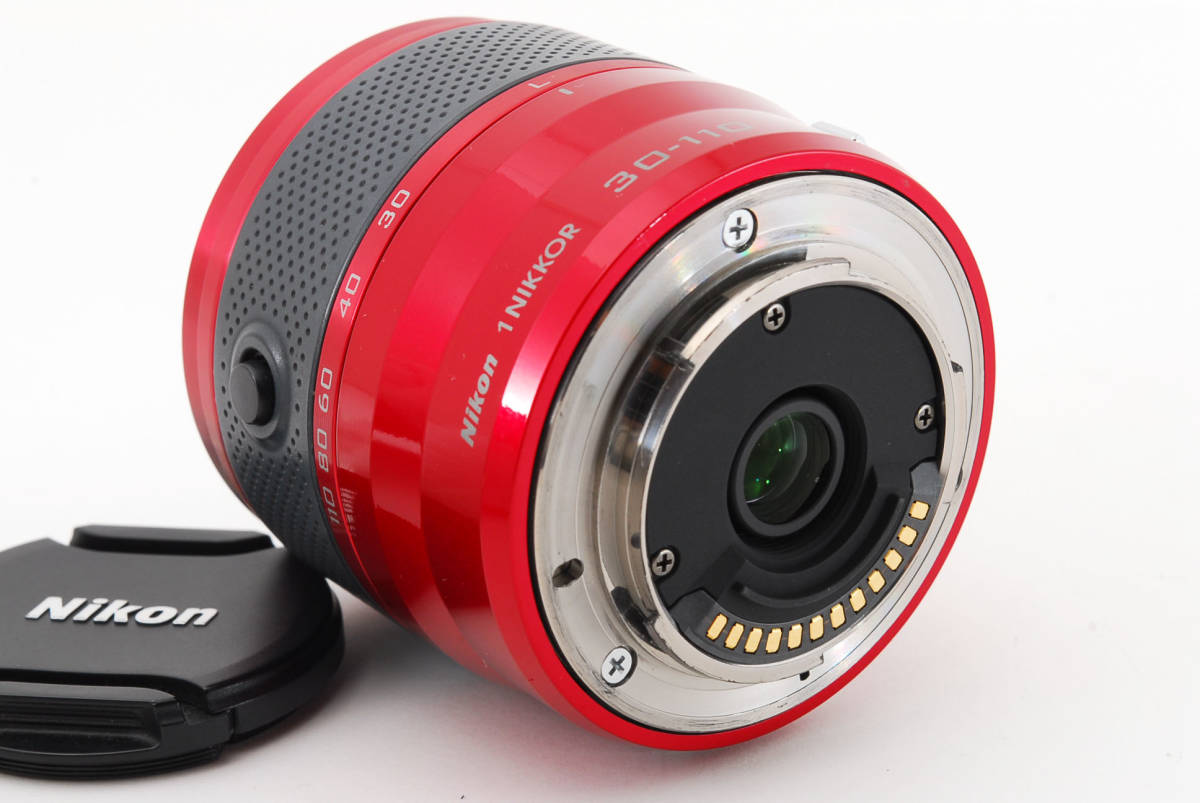 NIKON 1 NIKKOR 30-110mm f/3.8-5.6 VR レッド☆極上美品☆HB-