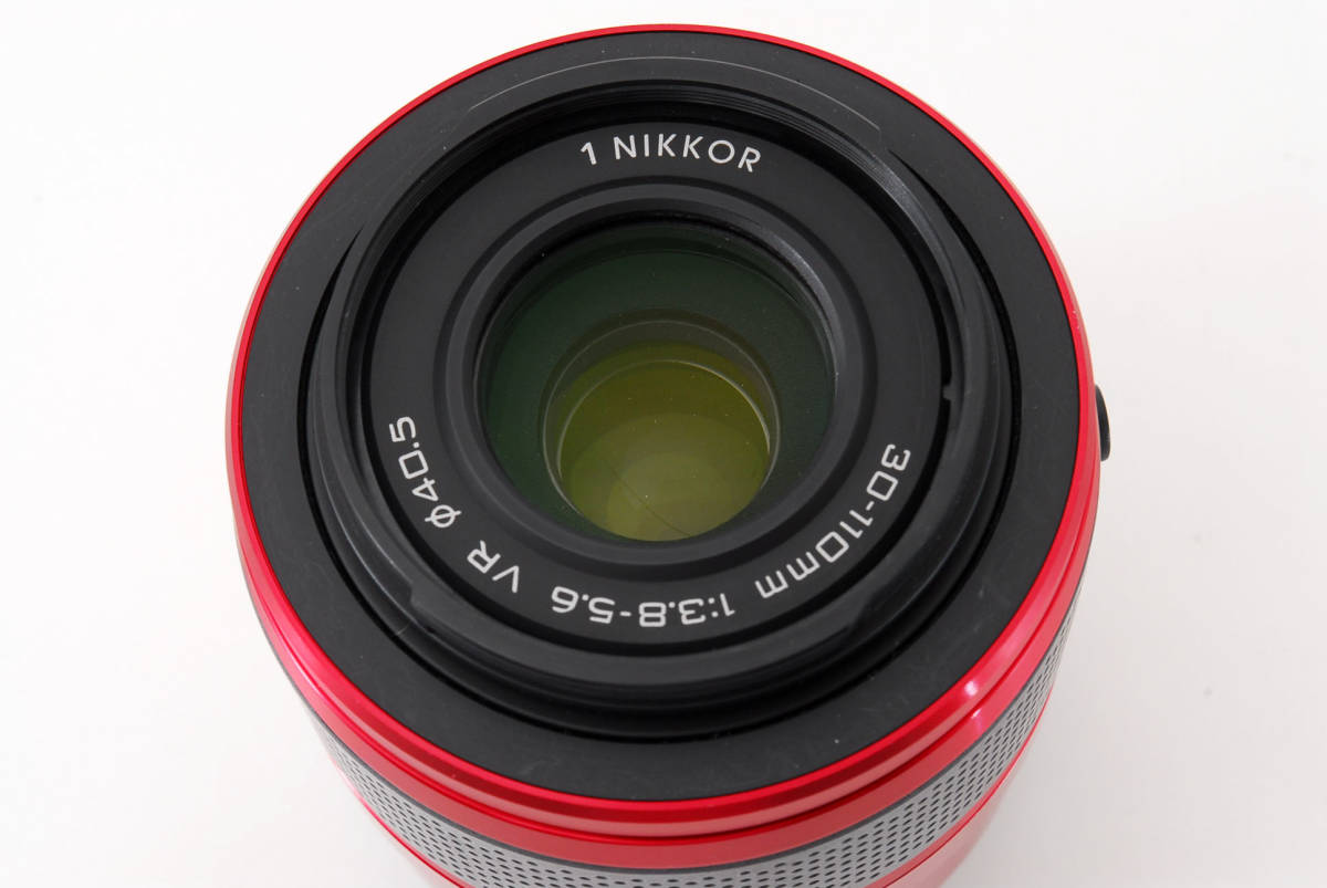 NIKON 1 NIKKOR 30-110mm f/3.8-5.6 VR レッド☆極上美品☆HB-