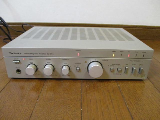 Technics SU-C04 テクニクス Integrated コンサイス プリメインアンプ