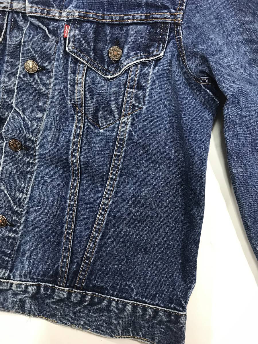 古着 17462 42 USA ビンテージ オリジナル vintage 60 70 80 90 リーバイス デニム ジャケット 70505 古着屋 オンラインストア grin メンズL相当 BEST 緑