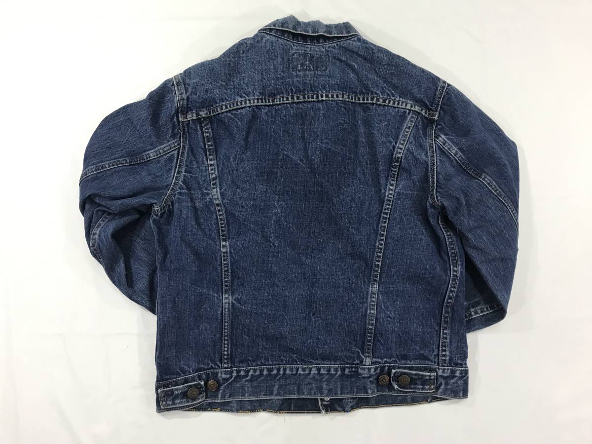 古着 17462 42 USA ビンテージ オリジナル vintage 60 70 80 90 リーバイス デニム ジャケット 70505 古着屋 オンラインストア grin メンズL相当 BEST 緑