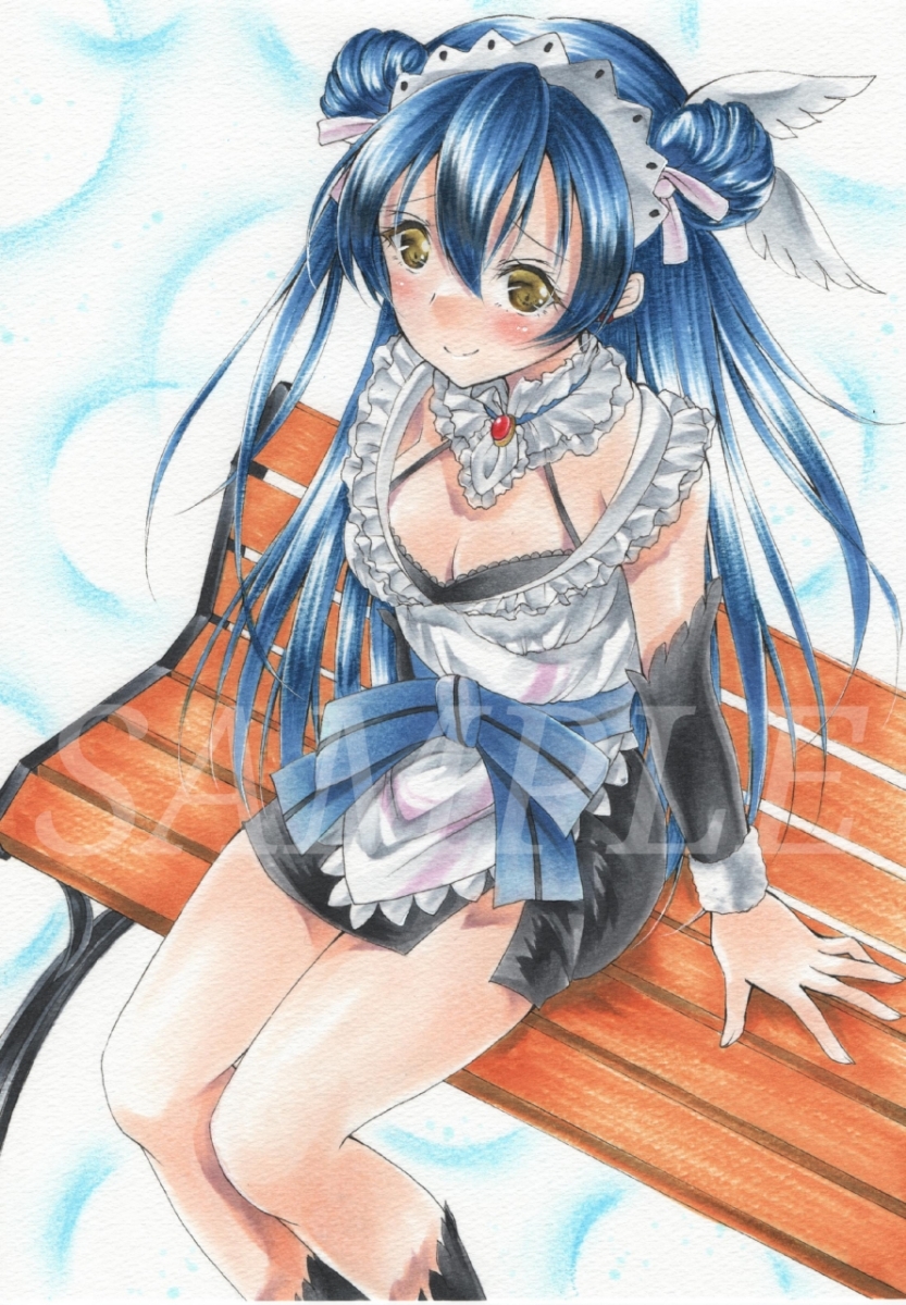 手描きイラスト 同人 園田海未 もぎゅっと衣装 待ち合わせ ラブライブ 手描きイラスト 売買されたオークション情報 Yahooの商品情報をアーカイブ公開 オークファン Aucfan Com