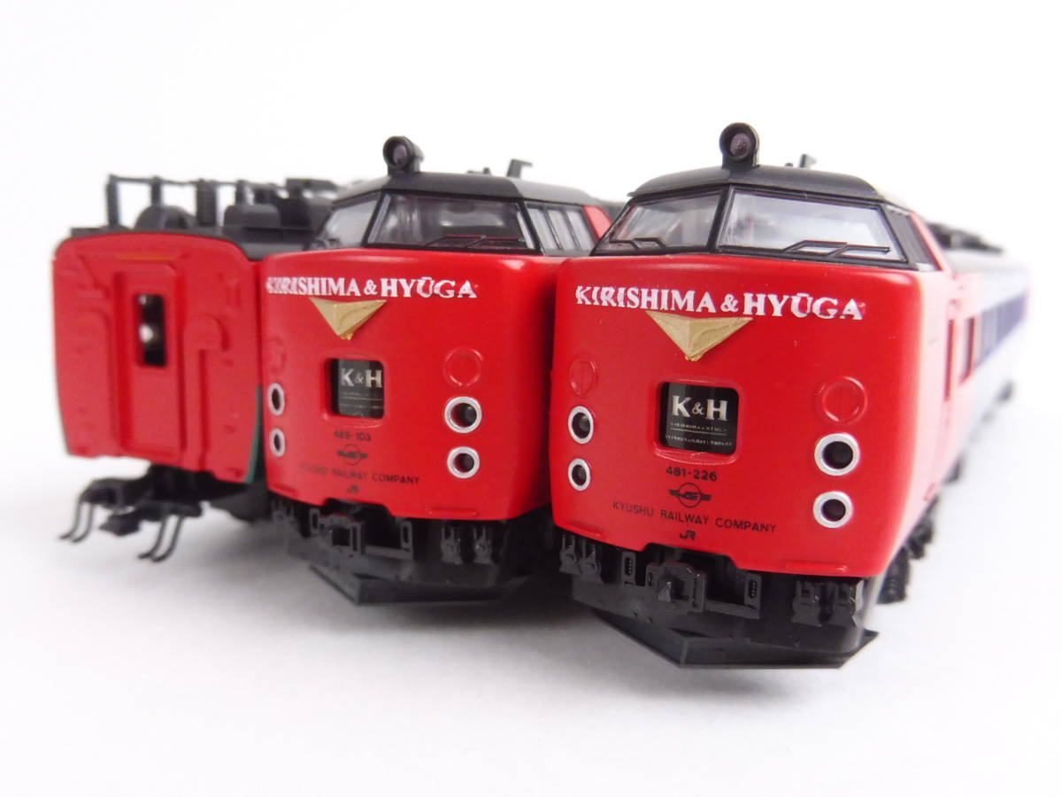 15-56＊Nゲージ・KATO・10-913 485系(きりしま・ひゅうが)タイプ 3両