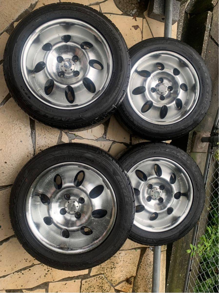 seiken NKB CAPⅡ PCD100 offset+35 15インチ 7jj 4穴 205 55 15の入札 