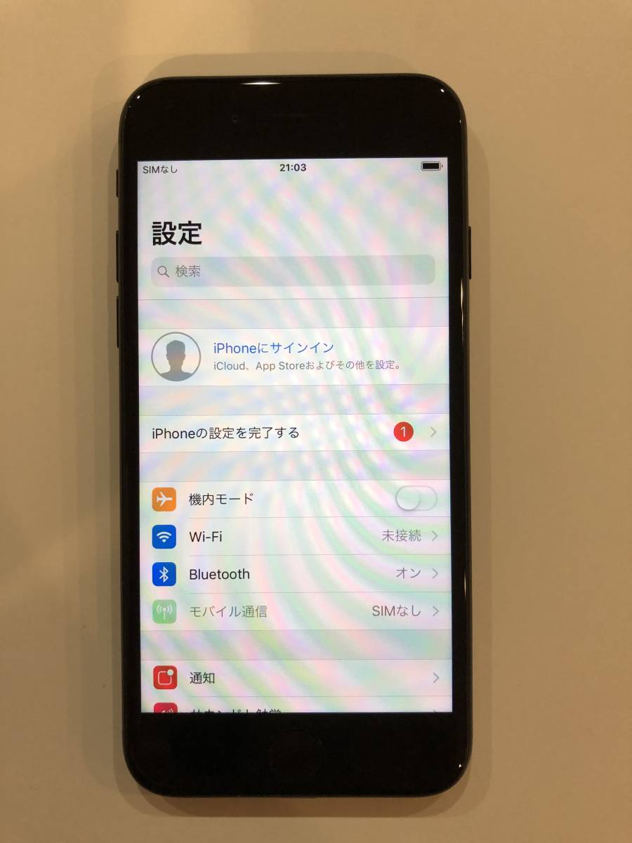 ★美品★ iPhone7 docomo 32GB ブラック SIMロック解除済 アクティベート済_2