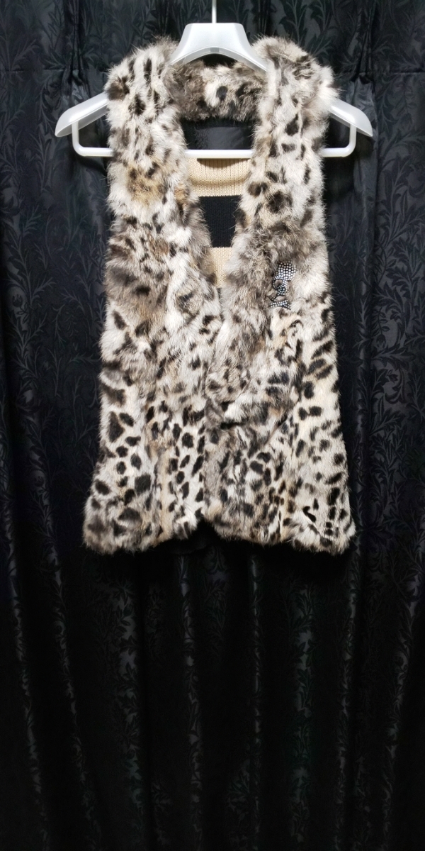 Roen ラビットファージレ ベスト /HIROMUTAKAHARA