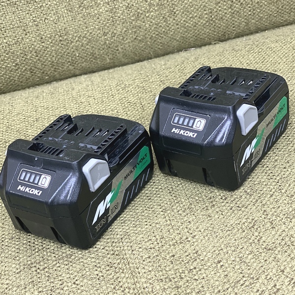 ●●Hikoki/日立工機 マルチボルト 36V/18V リチウムイオンバッテリー BSL36A18x2個セット
