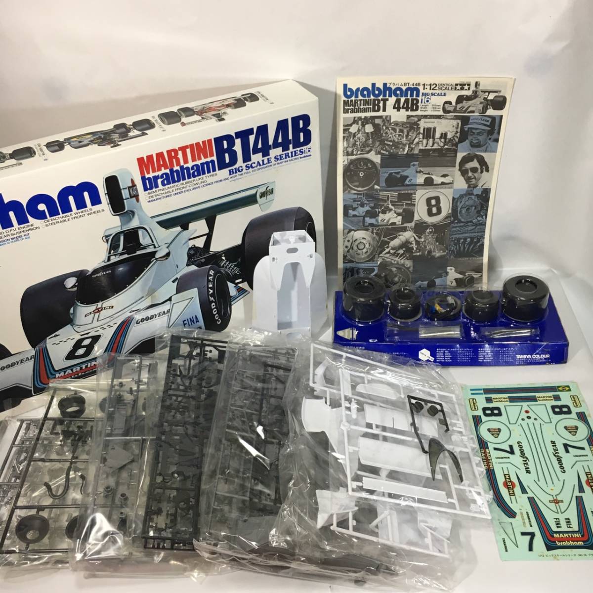1⁄12 タミヤ ブラバム BT44B | マルティーニ F-1 ビッグスケール 0 
