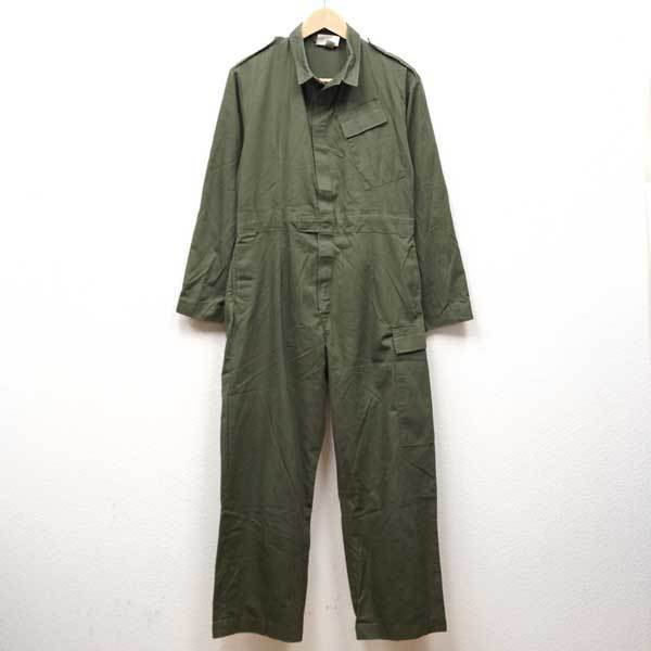 新品◆実物 イギリス空軍 メカニック カバーオール オリーブ (170/100)