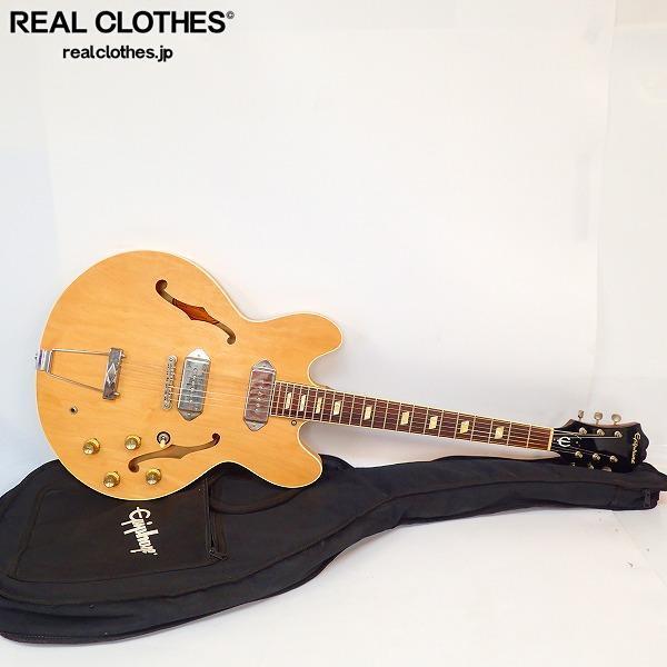 日本製 Epiphone エピフォン Casino Jl オレンジラベル 5桁シリアル フルアコ エレキギター 同梱 170 エピフォン 売買されたオークション情報 Yahooの商品情報をアーカイブ公開 オークファン Aucfan Com