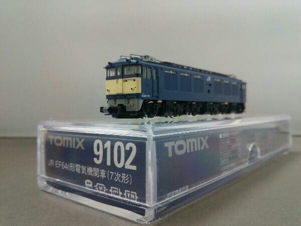 お買い得，低価Nゲージ TOMIX EF64形電気機関車 7次形 9102(電気機関車)｜売買されたオークション情報、yahooの商品情報をアーカイブ公開 - オークファン 電気機関車