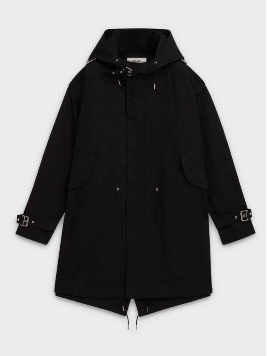 未使用品！】CELINE／セリーヌ 費やさ ミリタリーコート