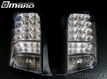 MBRO☆LEDテールランプ☆ サンダーLEDテールブラックリム 
