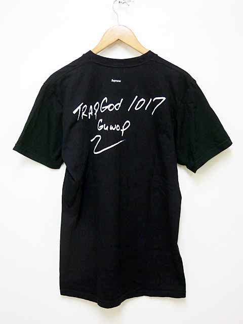 シュプリーム SUPREME 2016AW Gucci Mane Tee グッチメイン フォト プリント Tシャツ サイズM ブラック【中古】190813☆AA★