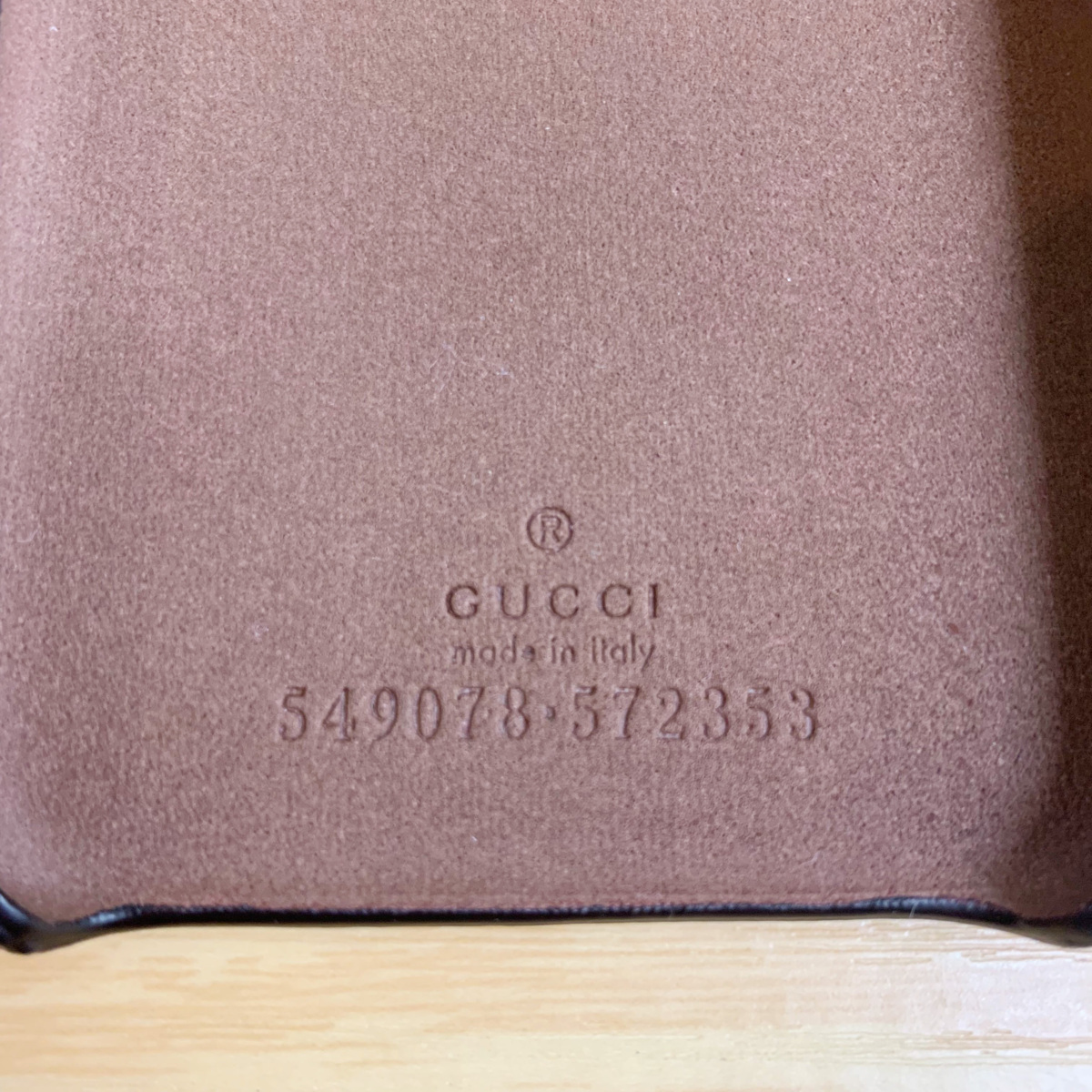 GUCCI/グッチ iphone8ケース プリント柄 ピンク 549078 未使用★_4