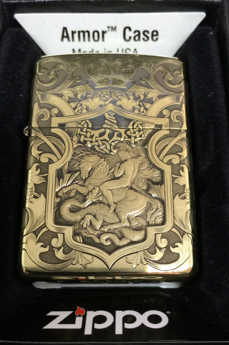  Zippo アーマー セントジョージ ドラゴンキラー 入手困難品(その他)｜売買されたオークション情報、yahooの商品情報をアーカイブ公開 - オークファン Zippo