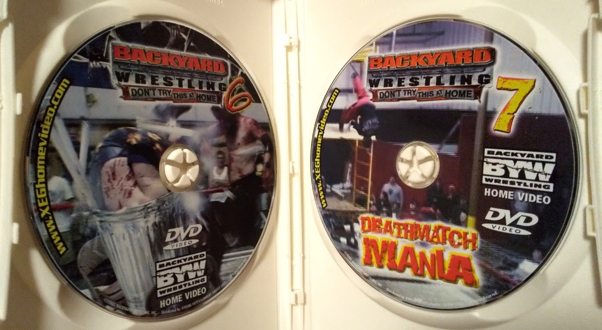Backyard Wrestling 6 & 7 海外盤 2枚組DVD _3