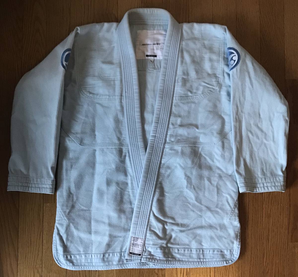 Shoyoroll Topaz kimono A1L ショーヨーロール 水色 柔術衣 柔術着
