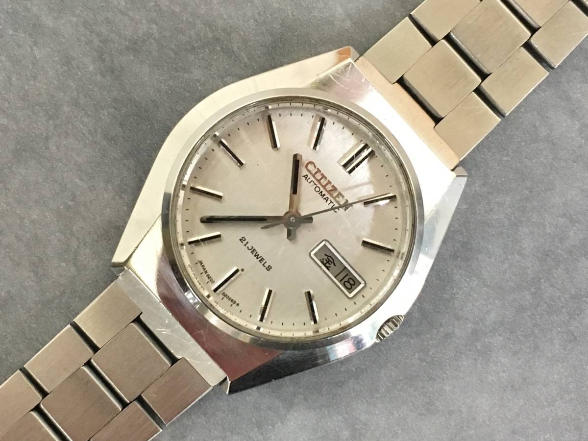 シチズン Citizen 自動巻き 21石 Gn 4w S 4 820029 Y シチズン 売買されたオークション情報 Yahooの商品情報をアーカイブ公開 オークファン Aucfan Com