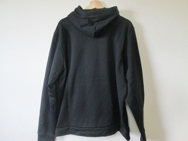■USAモデル THE NORTH FACE ノースフェイス【TNF BOX LOGO FULLZIP HOODIE】フルジップパーカー　(袖ロゴ有り) Lサイズ 黒色 01