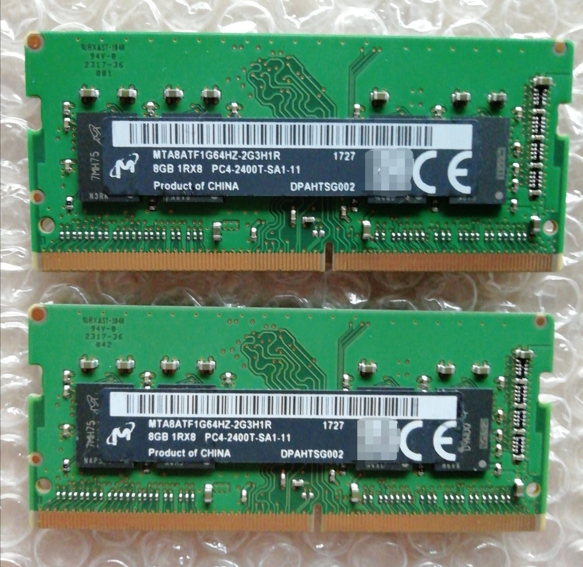 Patriot DDR4 2666MHz 32GB (2 x 16GB) デスクトップ用メモリ