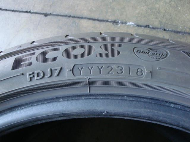 タイヤのみ2本 ヨコハマエコスES31（225/45R18 95W）2018年23週製