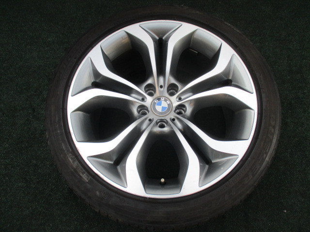 タイヤ、ホイール BMW X6 アルミ付きスタッドレス 7分山