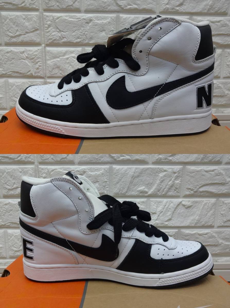 Nike ナイキ ターミネーター ハイカット 27 5cm 白黒 Terminator Hi スニーカー 27 5cm 売買されたオークション情報 Yahooの商品情報をアーカイブ公開 オークファン Aucfan Com