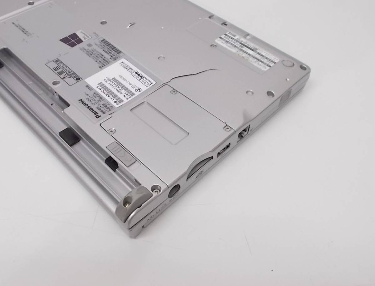 752 外装破損等ジャンク(・・;) CF-NX2ADSCS Core i5-3340M 2.7Ghz 部品取りに