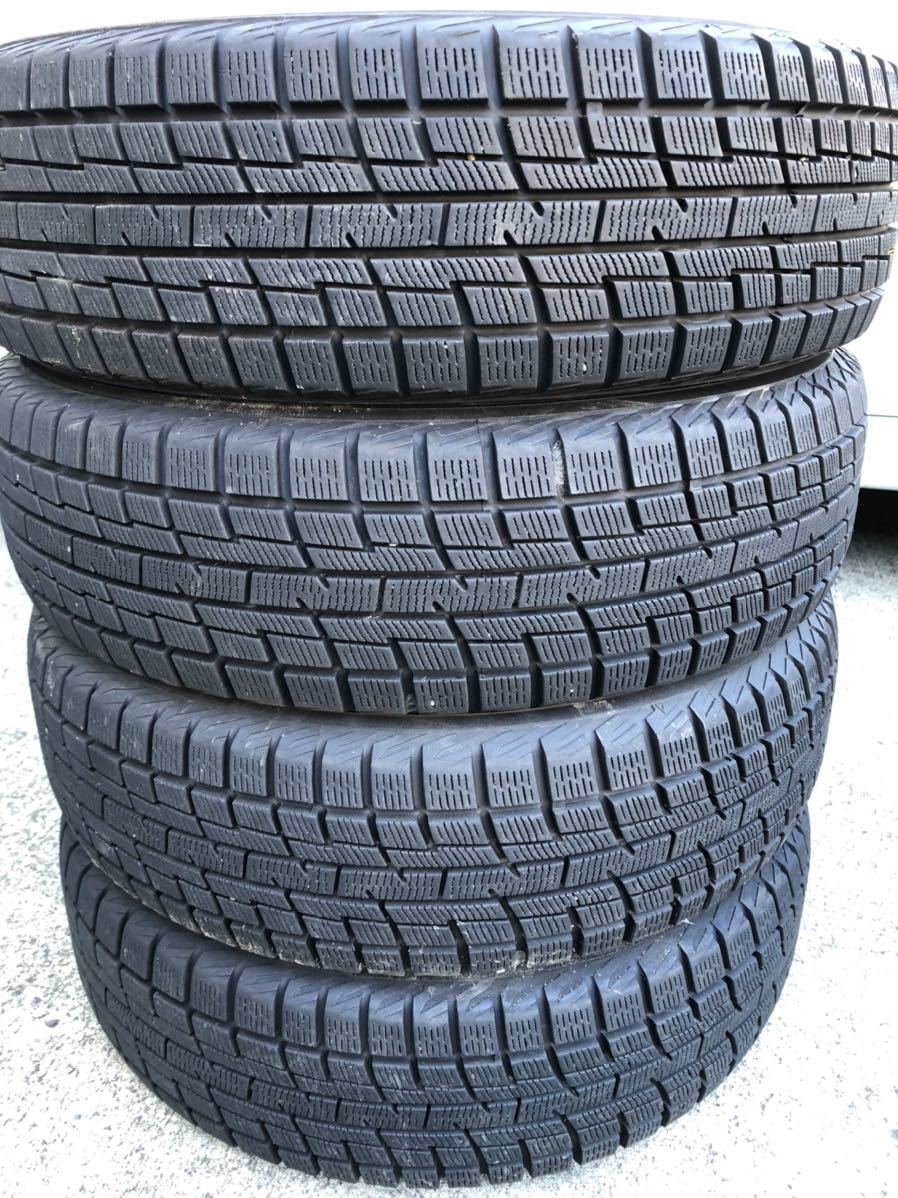 ヨコハマ iceGUARD 155/65R14 2016年製造☆4本セット☆バリ山