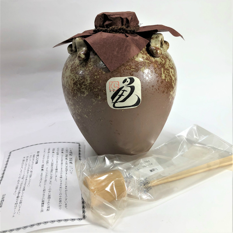焼酎　仕込み甕　かめ壺 月の中 25度 芋焼酎 亀 1800ml かめつぼ長期 本格芋焼酎 宮崎