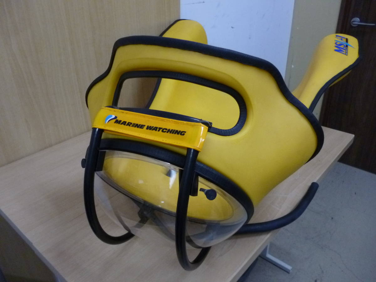 最安値，得価 《中古品》SAN.SHATHAI BOOMERANG/マリントレッキングギア ★MSV-1 マリンウォッチング マリンスポーツ 乗用型水中眼鏡