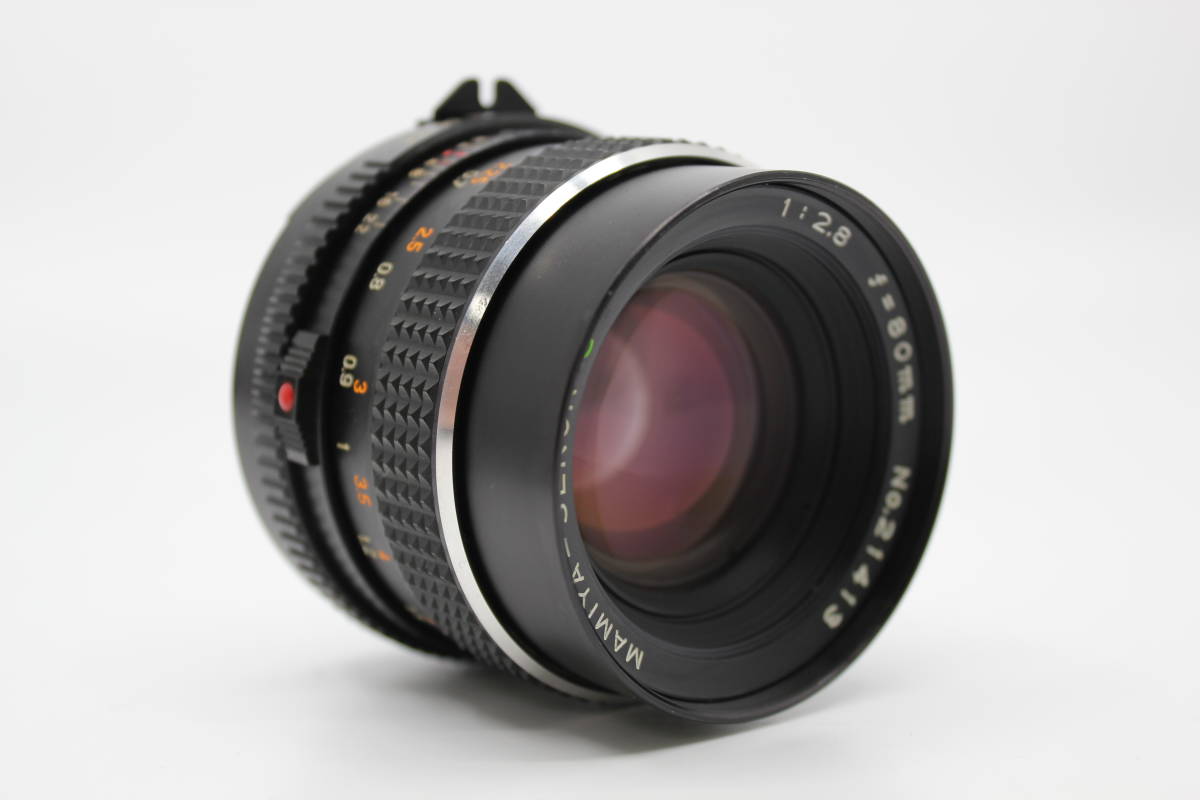 【動作確認済／美品】 マミヤ Mamiya SEKOR C 80mm F2.8 PROTECTOR MT0651