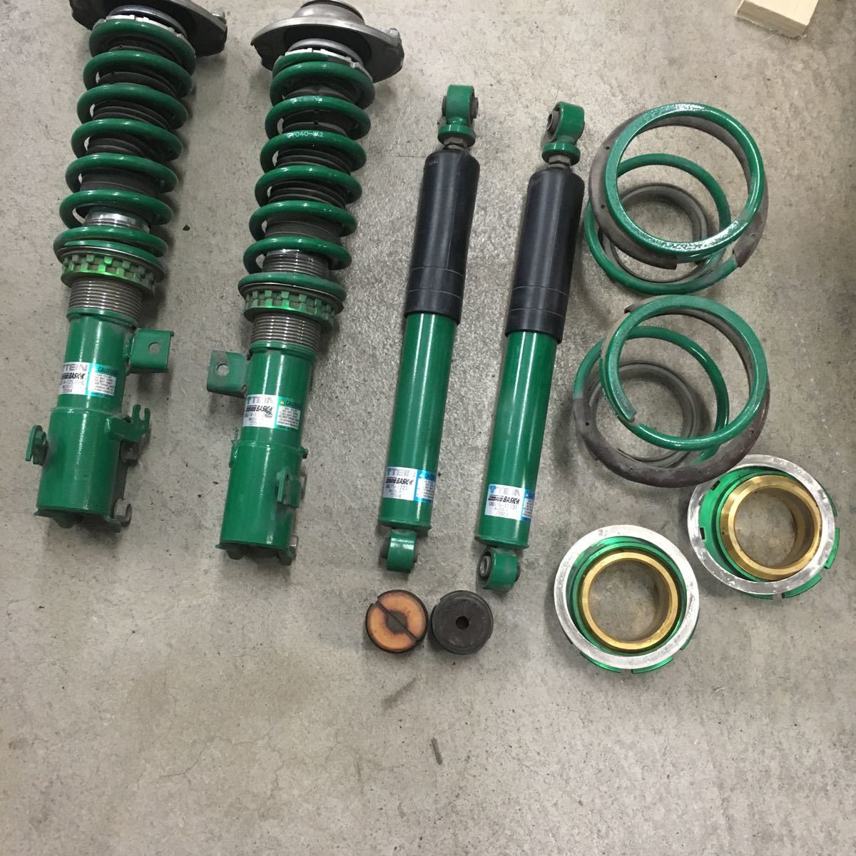ワゴンR MH23S スティングレー HE22S TEIN ベーシックK　車高調 TEIN 車高調 BASIC-K ワゴンR スティングレイ スティングレー MH23S