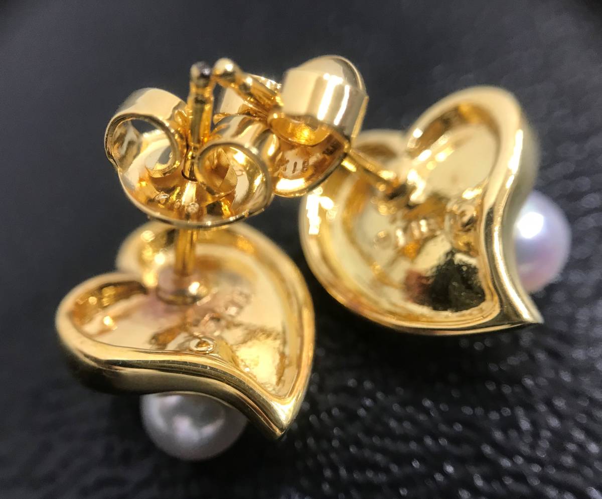 ミキモト パール 7.3mm ダイヤ ペンダント ＃603 MIKIMOTO ミキモト 