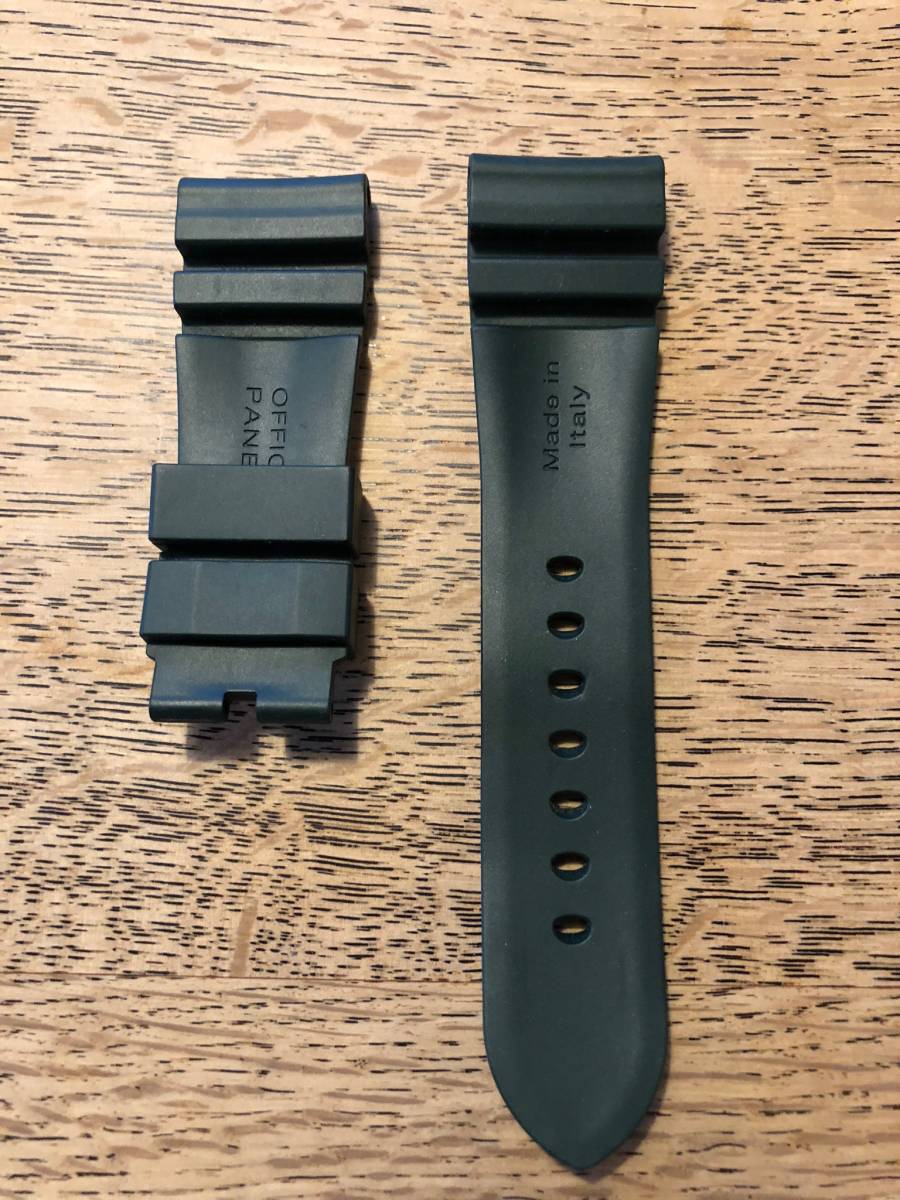 PANERAI　カウッチュー　26/22mm XL パネライ PANERAI ラバーストラップ カウッチュー 26／22mm