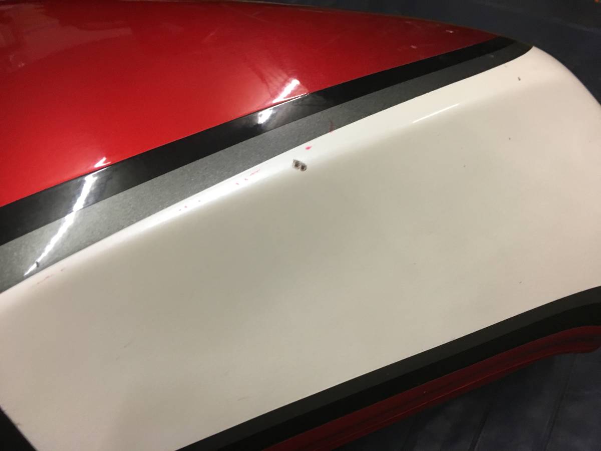 CBX400F 2型 純正フューエルタンク 赤/白 当時物メーカーオリジナル